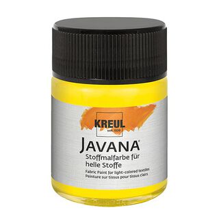 Javana Stofverfkleur voor lichte stoffen [50ml] | Kreul – neongeel, 