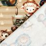 Katoenjersey Tractor met dieren Digitaal printen – anemoon/amandel,  thumbnail number 4