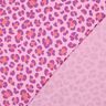 Mousseline/dubbel gehaakte stoffen kleurrijke luipaardprint | Poppy Fabrics – pastelviolet/roodlila,  thumbnail number 4