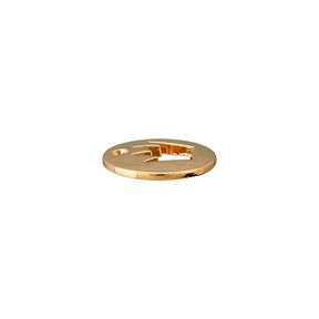 Garnering kroon [ Ø 12 mm ] – goud metalen, 