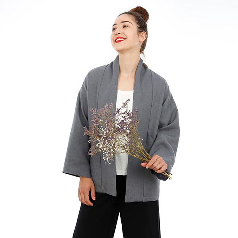 FRAU SINA - kimono-jas met schuine zakken, Studio Schnittreif | XS - XXL,  image number 9