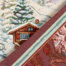 Decopaneel Gobelin Sneeuwman – karmijnrood/lichtbeige,  thumbnail number 4