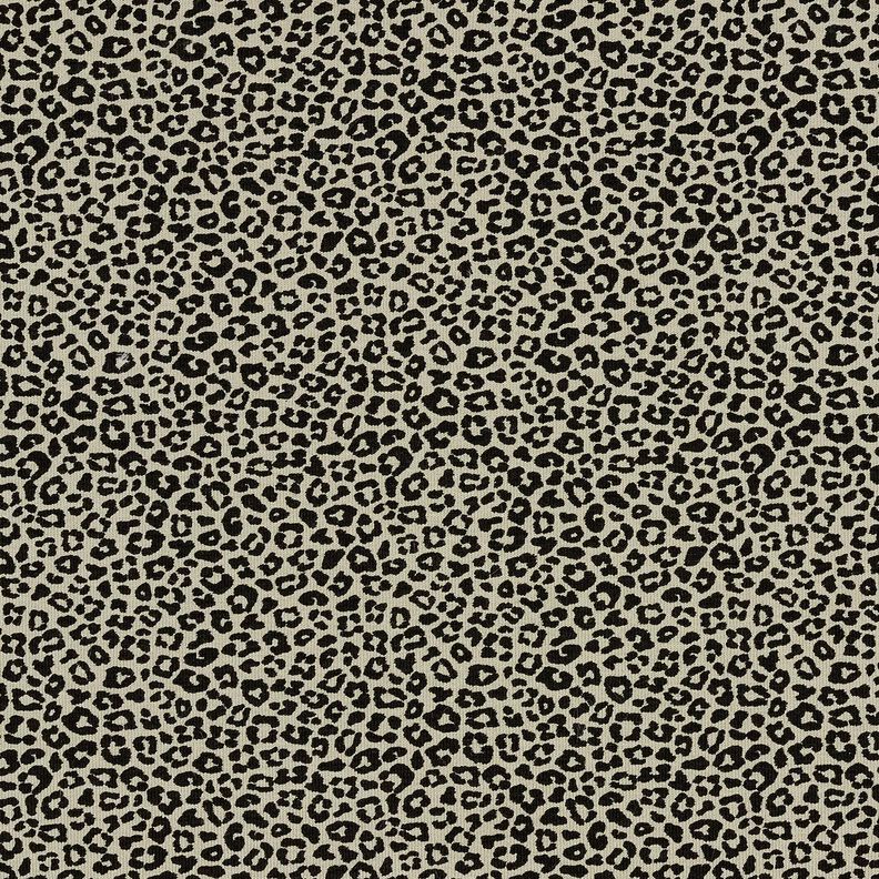 Katoenjersey Mini luipaardprint – greige/zwart,  image number 1