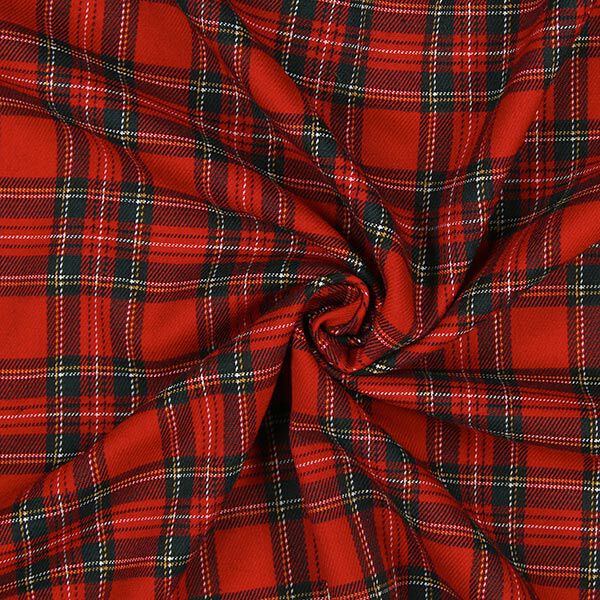 Schotse ruit tartan ruit klein – rood,  image number 2