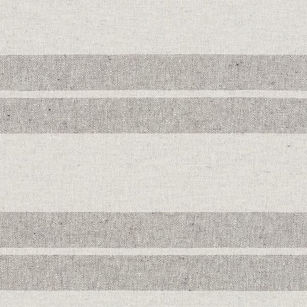 Decostof canvas gemengde strepen gerecycled – grijs,  image number 1