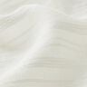 Lichte blousestof met transparante strepen – wit,  thumbnail number 2