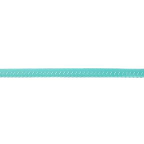Elastische boordstrook Kant [12 mm] – aquablauw, 