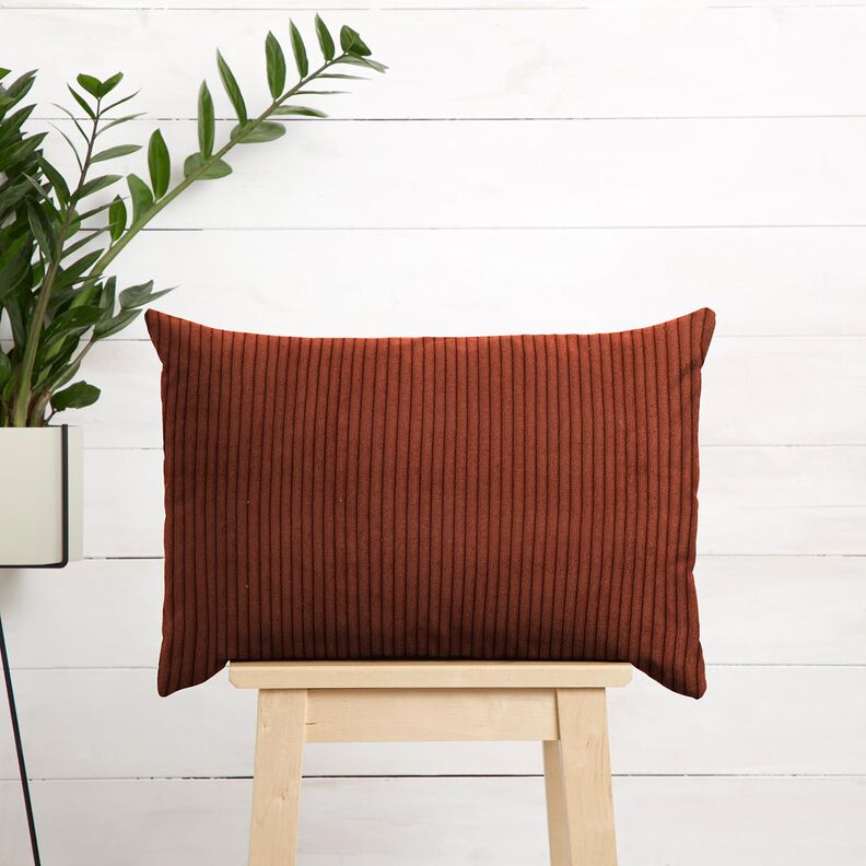Bekledingsstof zacht corduroy – brons,  image number 10