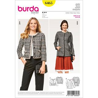 Jas | Blazer, Burda 6465 | 34 - 46, 