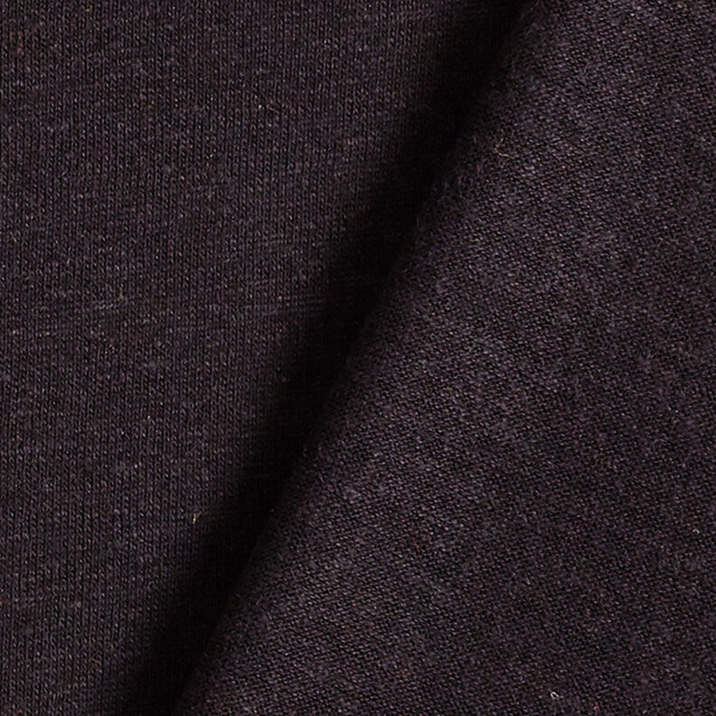 Fijngebreid viscose-linnen-mix – zwart,  image number 3