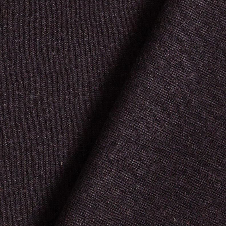 Fijngebreid viscose-linnen-mix – zwart, image number 3