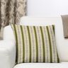 Meubelstof jacquard Biedermeier strepen – creme/olijf,  thumbnail number 7