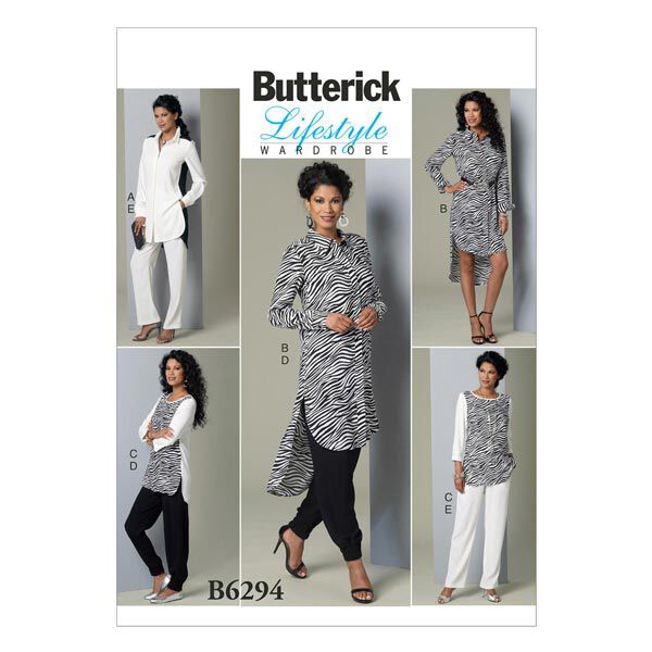 Tuniek|broek, Butterick 6294|34 - 42, image number 1