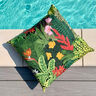 Outdoorstof Canvas exotische planten – donkergroen,  thumbnail number 6
