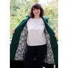 Mantelstof gerecycled polyester – dennengroen,  thumbnail number 7
