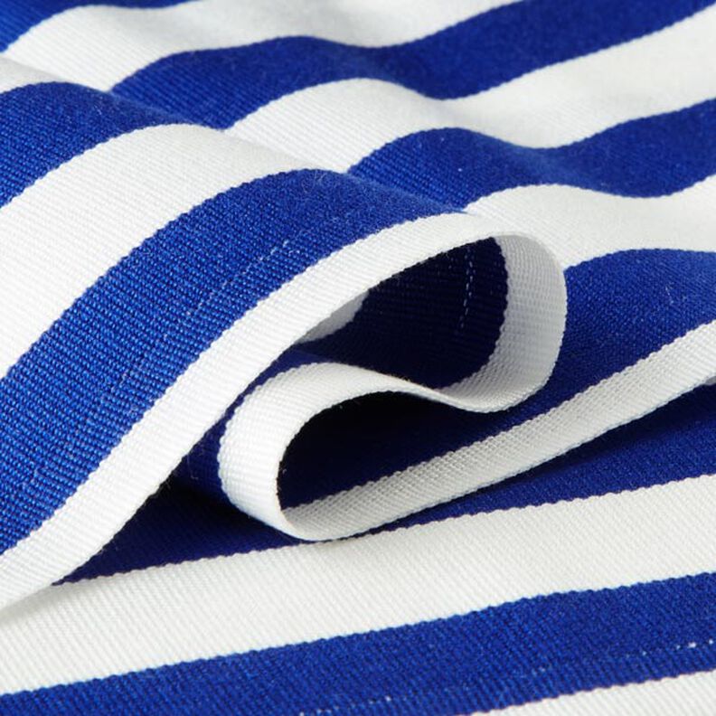 Outdoor Ligstoel stof Lengtestrepen 45 cm – blauw,  image number 2