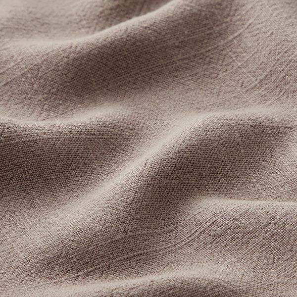 Viscose-linnen-stof – taupe,  image number 3