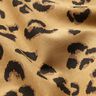 Decostof Half panama Luipaardpatroon – mocca/zwart,  thumbnail number 2