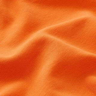 Licht katoenen sweatstof effen – oranje, 