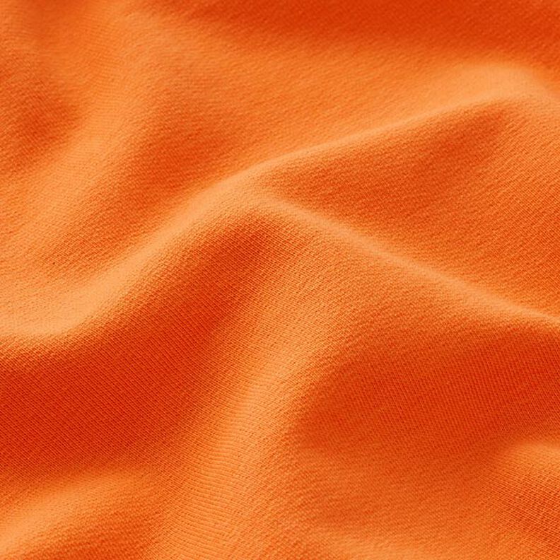 Licht katoenen sweatstof effen – oranje,  image number 4