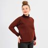MEVROUW BETTI Sweater met vleermuismouwen, buikzak en opstaande kraag | Studio Schnittreif | XS-XXL,  thumbnail number 5