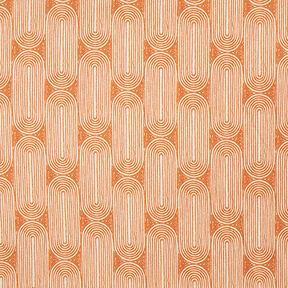 Decostof Half panama Bogen – terracotta/natuur, 