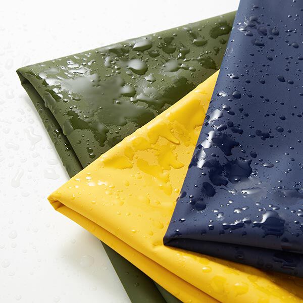 Regenjasstof effen – nachtblauw,  image number 5