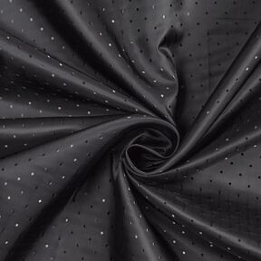 Voeringstof Jacquard Stippen – nachtblauw, 