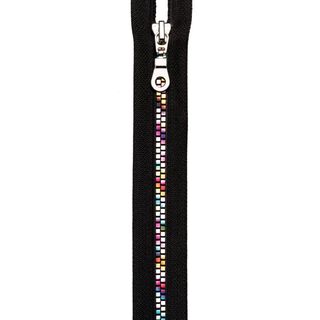 Ritssluiting S14, deelbaar  | Prym – zwart/kleurenmix, 