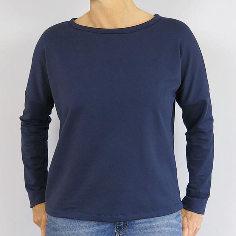 FRAU VEGA - casual trui op de rug met wikkellook, Studio Schnittreif | XS - XXL,  image number 7