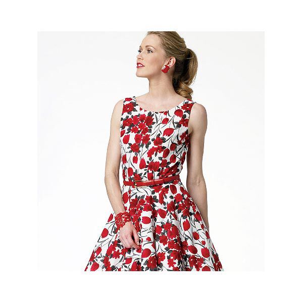 Vintage - jurk, Butterick 5748|34 - 40|42 - 48, image number 5