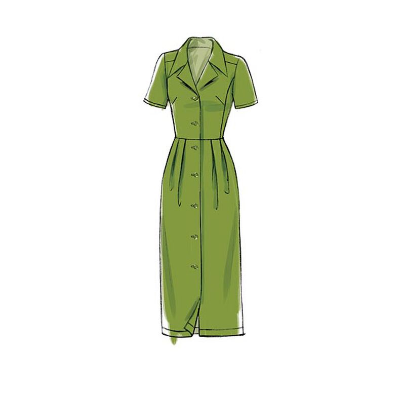 Jurk, Vogue 9345 | 32 - 40,  image number 7