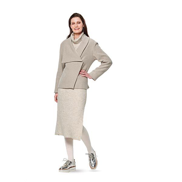 Jas | Vest , Burda 6156 | 34-44, image number 4