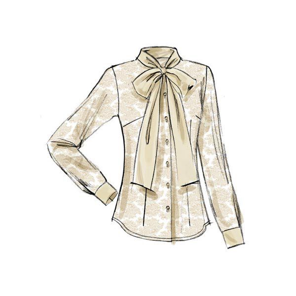 Blouse, Vogue 8772 | 32 - 48,  image number 6
