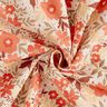 Decostof half panama bloemenpracht – koraal/natuur,  thumbnail number 3