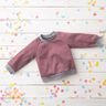 Lichte French Terry effen – donker oudroze,  thumbnail number 7