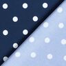 Badpakstof Polkadots – marineblauw/wit,  thumbnail number 4