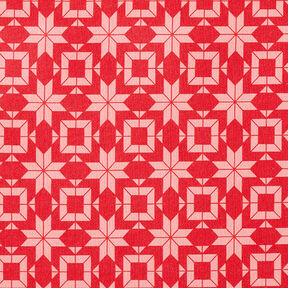 Softsweat Noors patroon – rood/roze, 