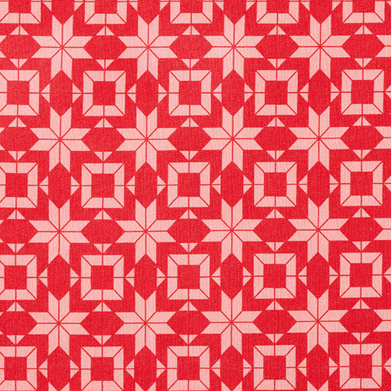 Softsweat Noors patroon – rood/roze,  image number 1
