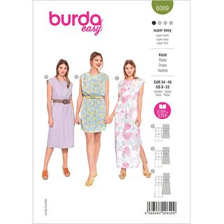 Zomerjurk,Burda 6009 | 34 - 48, 