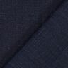 Linnen stof Ramee mix medium – zwart blauw,  thumbnail number 4