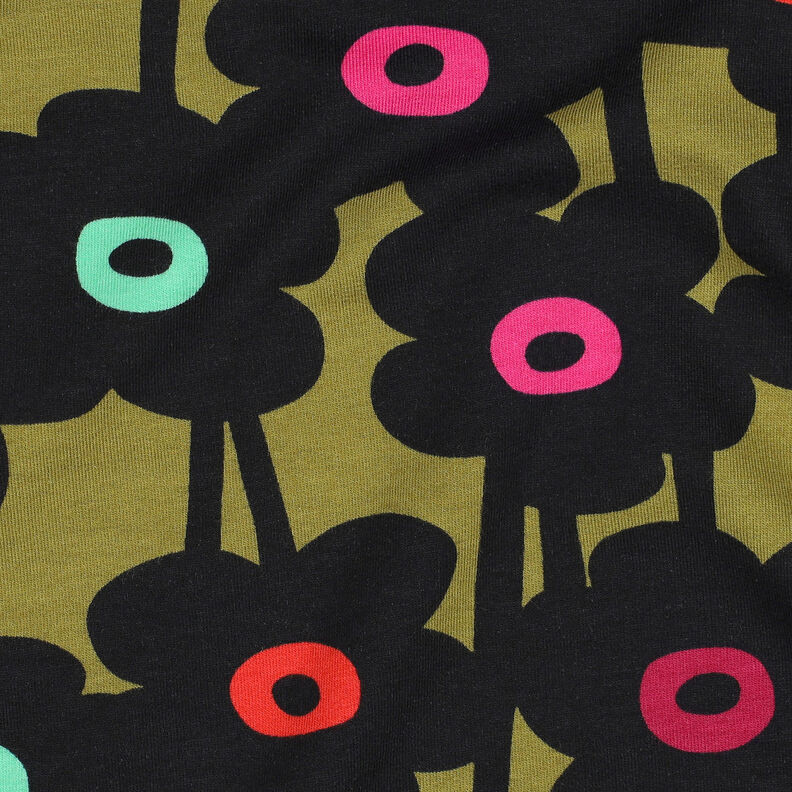 Soft Sweat Daisychain | Nerida Hansen – olijf/zwart, image number 2