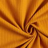 Katoenen wafel jersey effen – currygeel,  thumbnail number 1