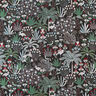 Decostof Gobelin paradijselijke plantkunde – zwart/groen,  thumbnail number 1