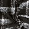 Mantelstof Bouclé ruiten – zwart/wit,  thumbnail number 3