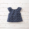 Babyrib kleine bloempjes – marineblauw,  thumbnail number 6