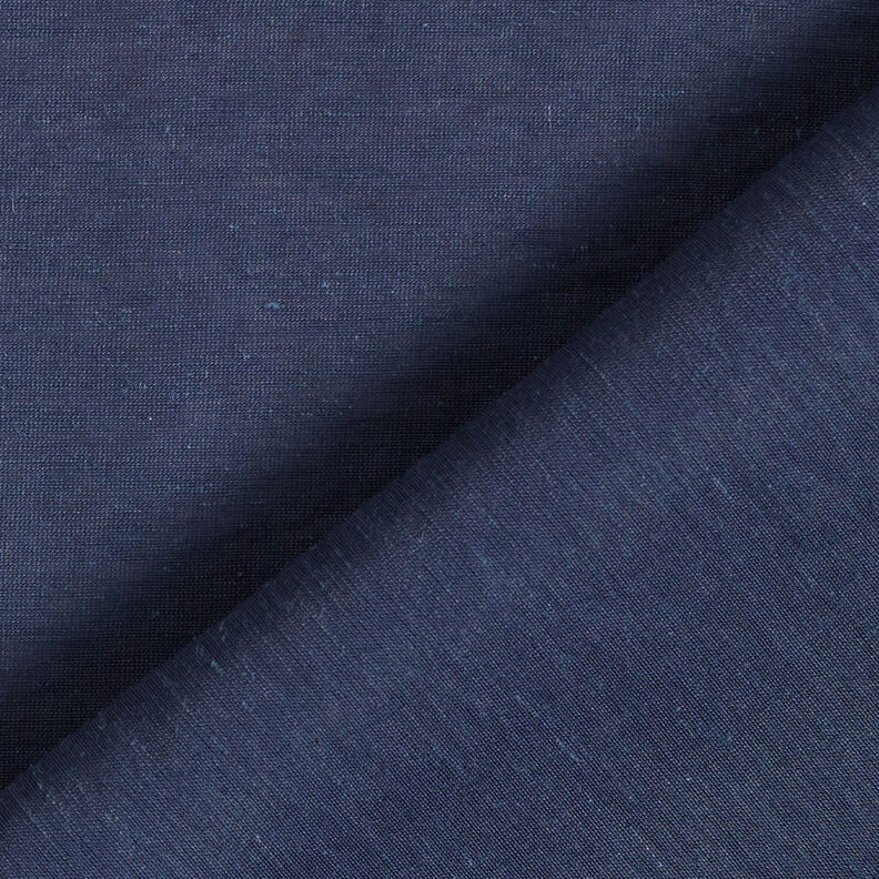 Voile viscosemix – marineblauw,  image number 3