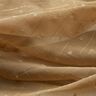 Chiffon dobby metallic krijtstreep – donkerbeige/zilver metallic,  thumbnail number 2