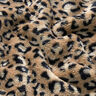 Gezellige fleece Luipaardpatroon – middelbruin,  thumbnail number 2