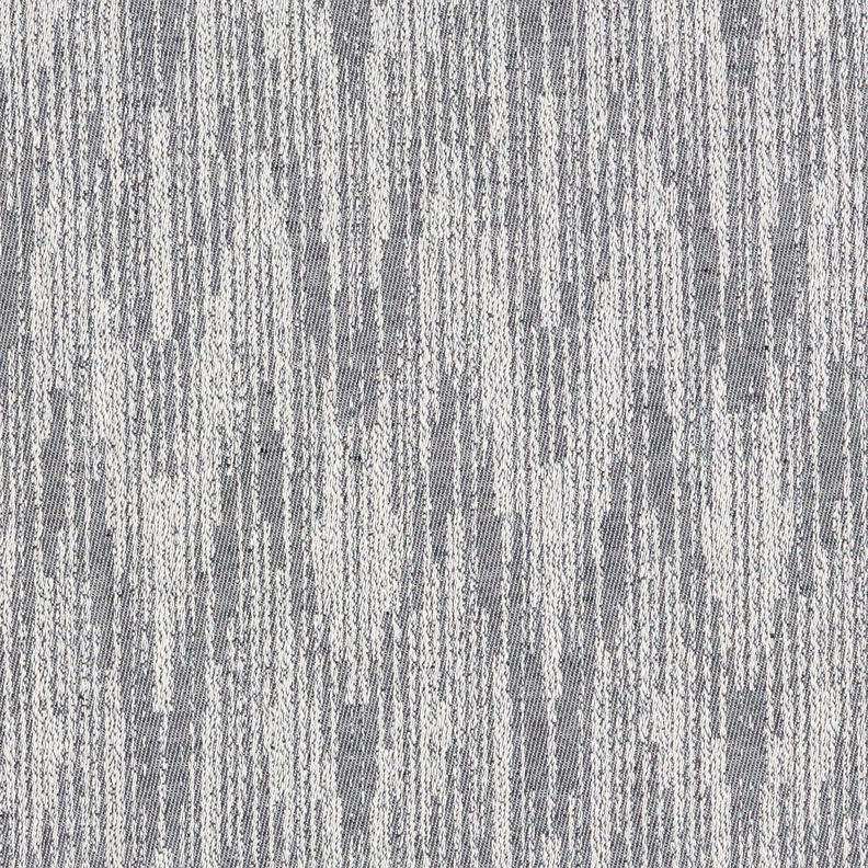 Decostof Jacquard abstracte stof gerecycled – grijs,  image number 1